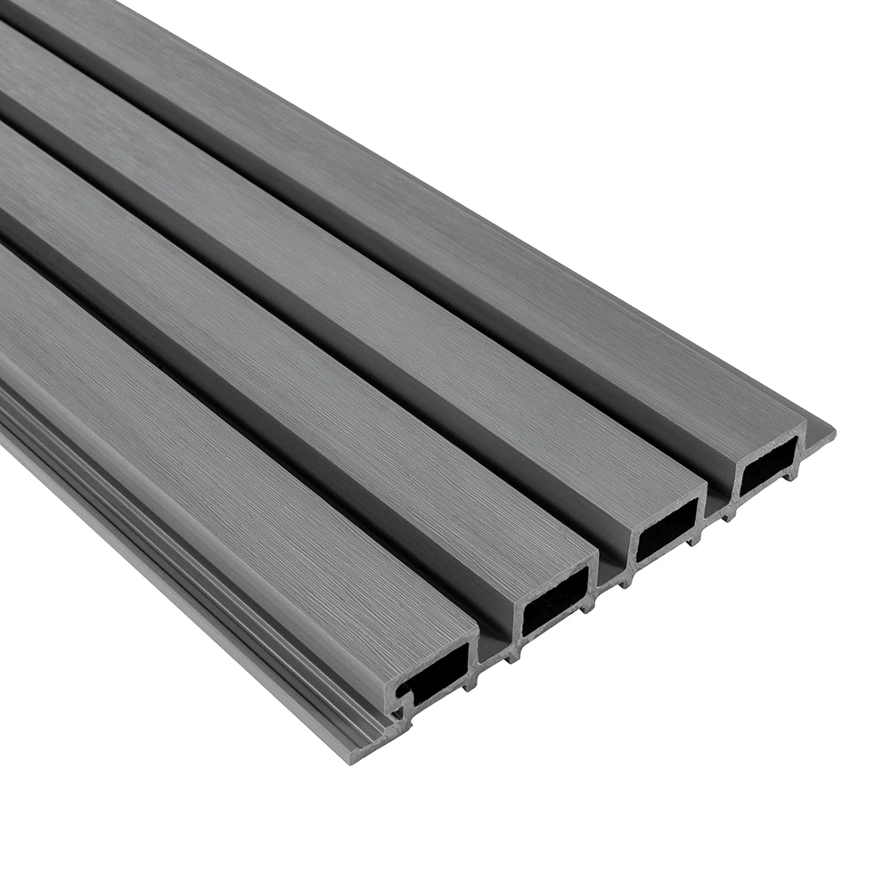219mm Triton Grey Composite Slatted Cladding – 2.5m image